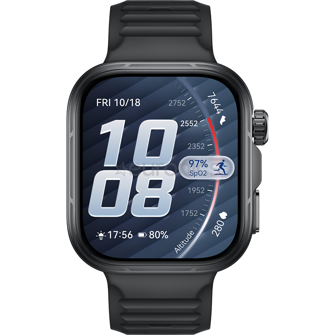 Huawei Watch FIT 5 Pro, melna - Viedpulkstenis