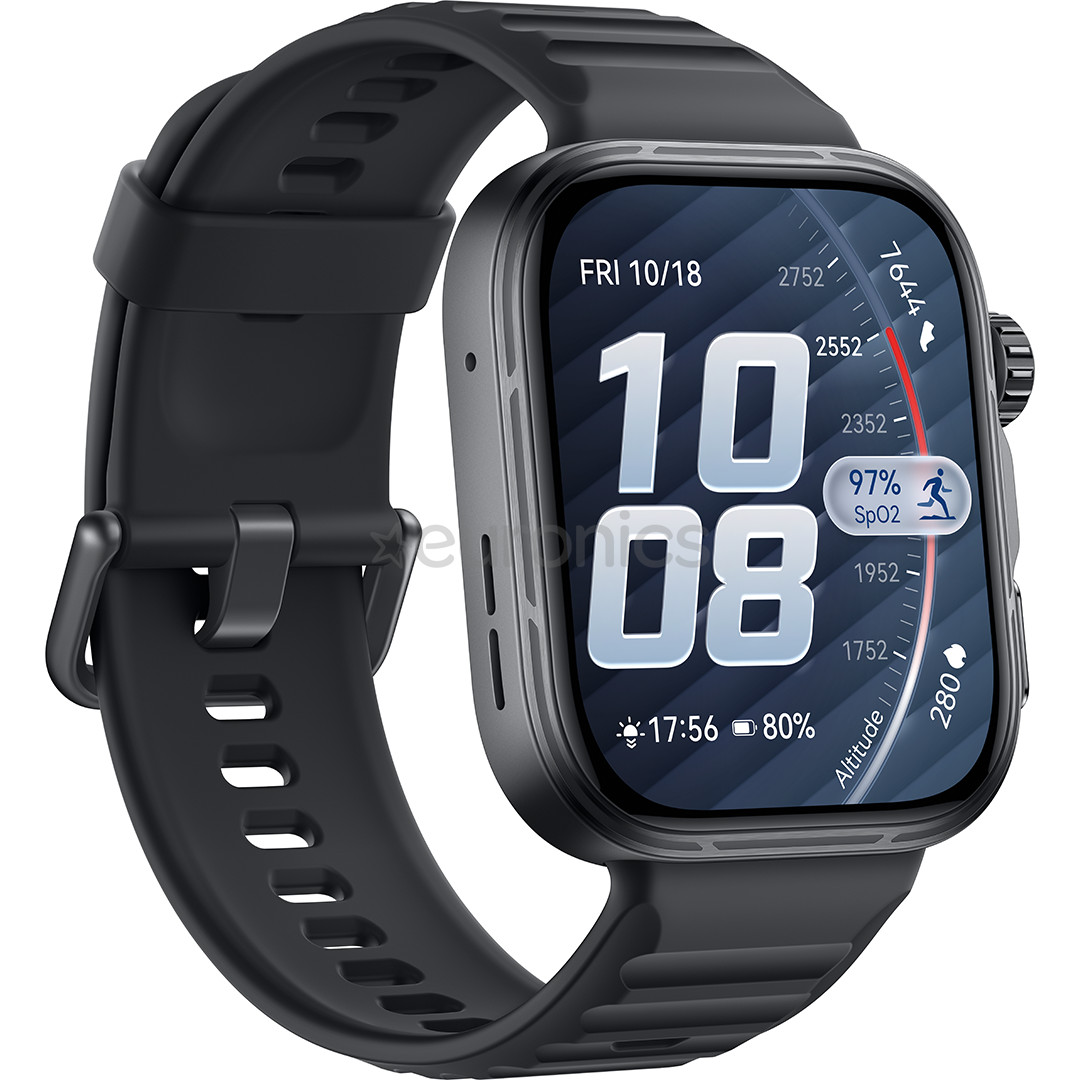 Huawei Watch FIT 5 Pro, melna - Viedpulkstenis