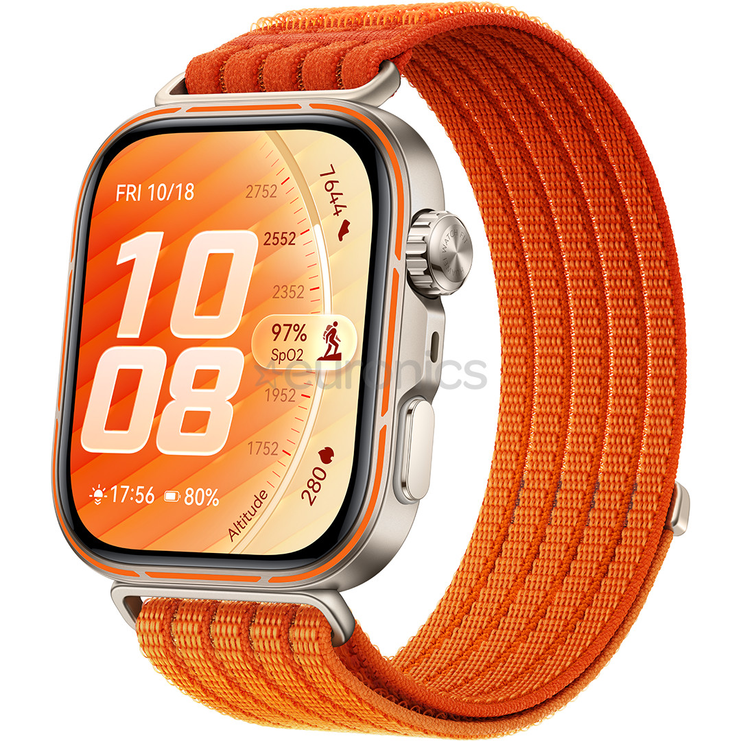 Huawei Watch FIT 5 Pro, oranža - Viedpulkstenis