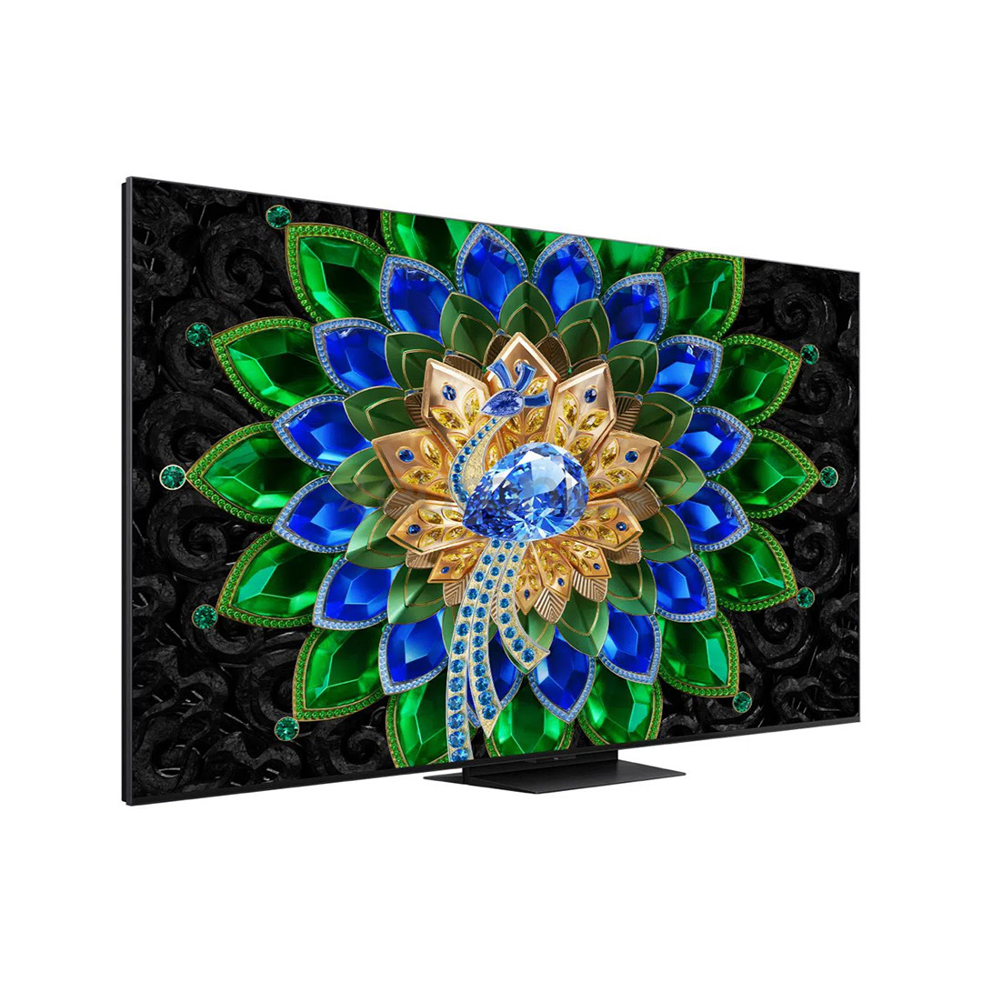 TCL A400U, 85", 4K UHD, QD-Mini LED, melna - Televizors