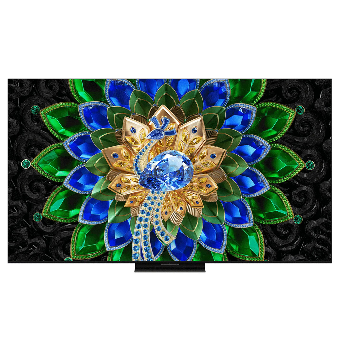 TCL A400U, 85", 4K UHD, QD-Mini LED, melna - Televizors