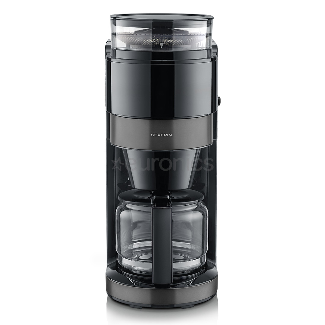 Severin AromaOne, 900 W, melna - Kafijas automāts ar filtru