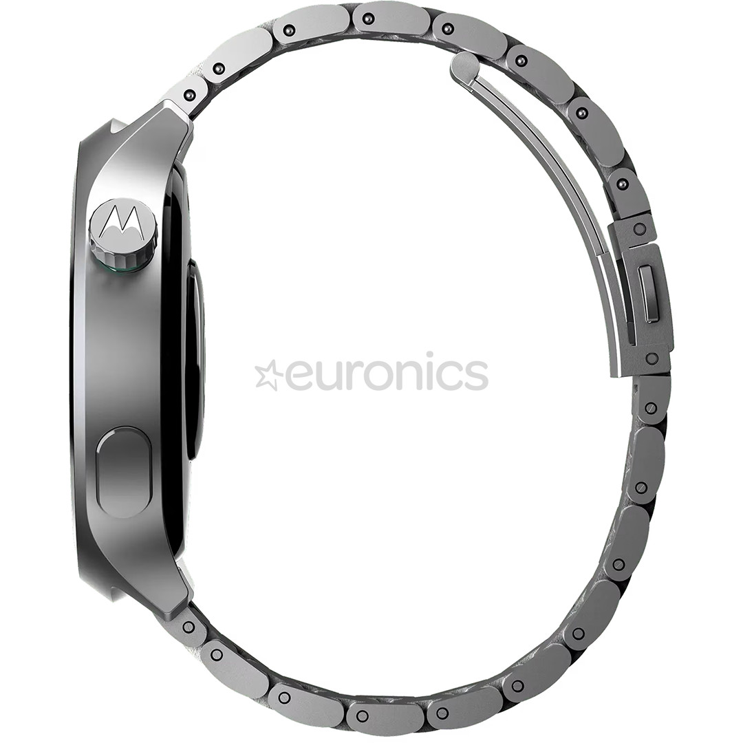 Motorola Moto Watch, sudraba - Viedpulkstenis