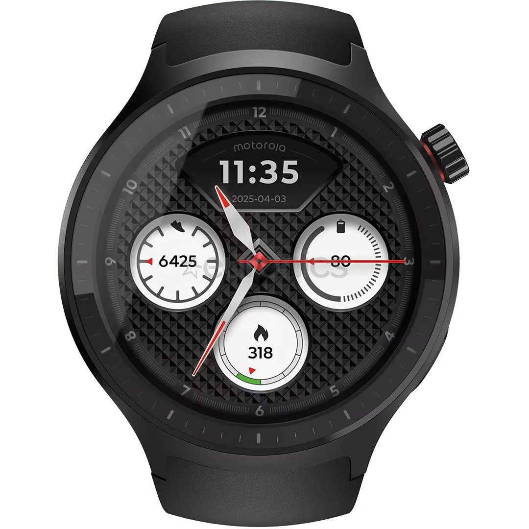 Motorola Moto Watch, melna - Viedpulkstenis