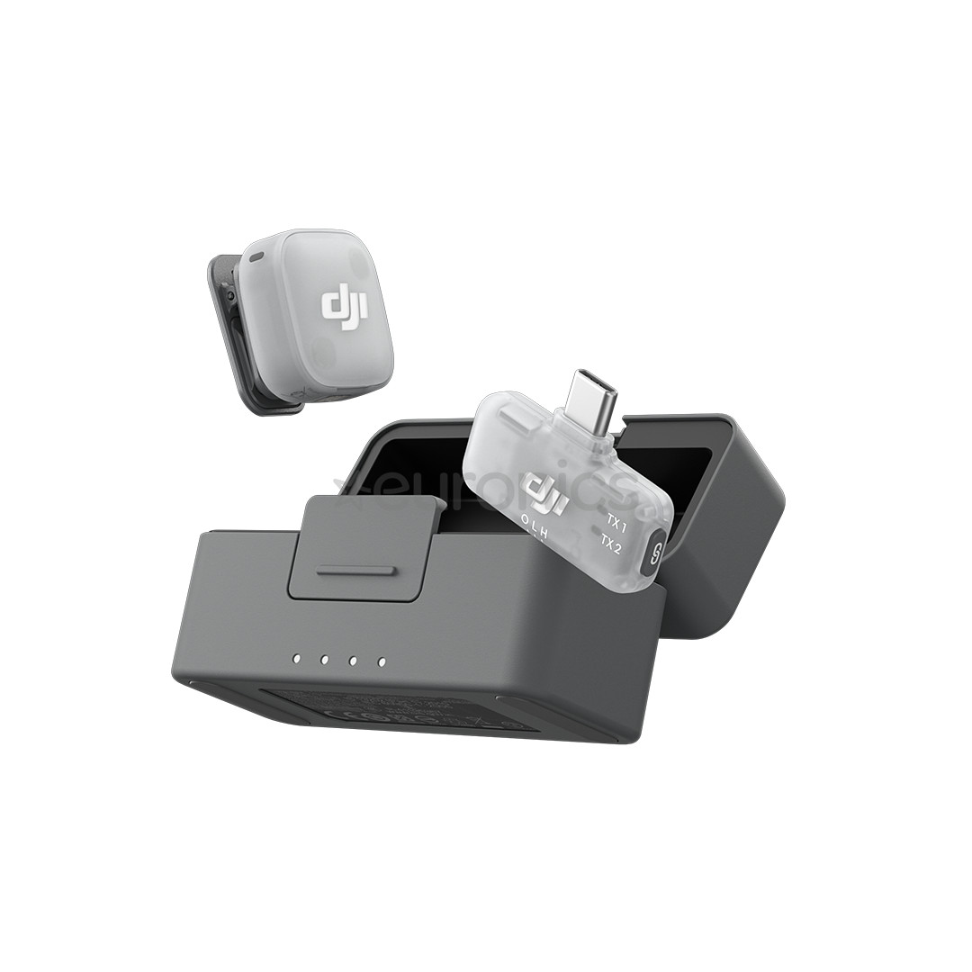 Dji Mic Mini 2, 1TX 1MRX, серый - Беспроводной микрофон