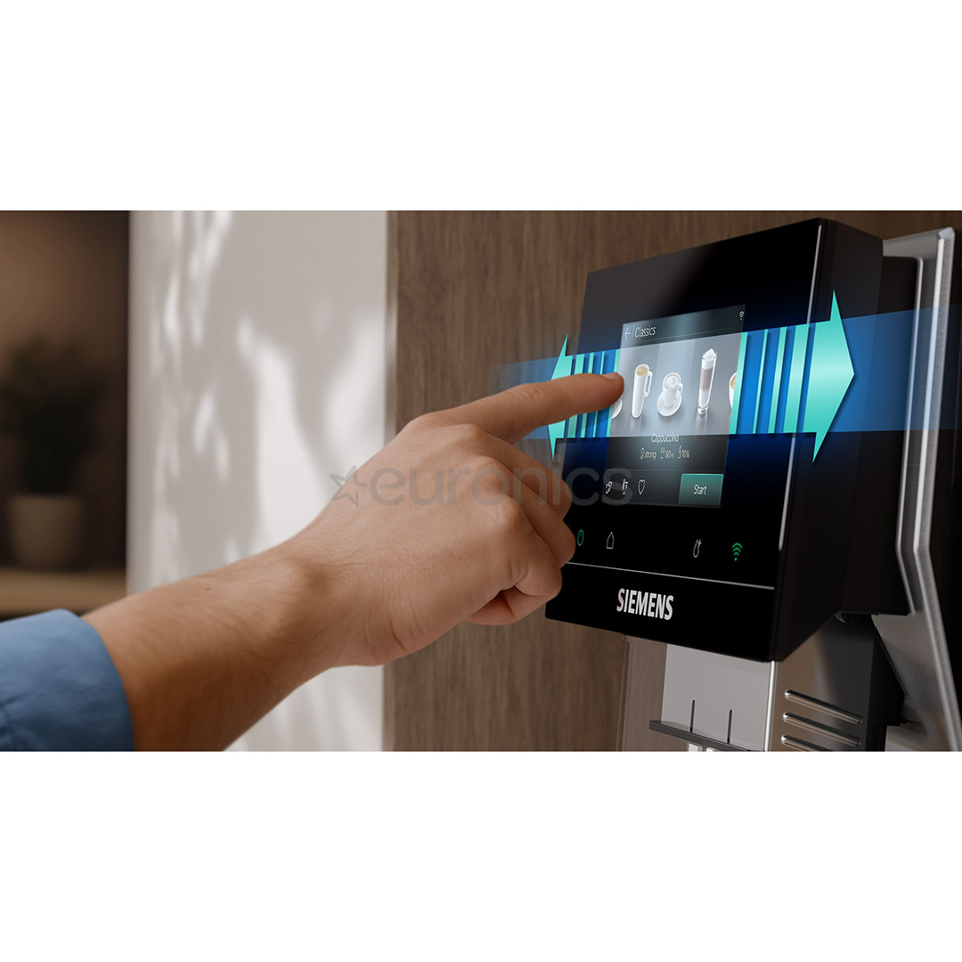 Siemens EQ700 iAroma, нерж. сталь - Кофемашина
