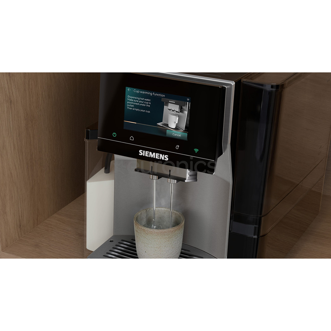 Siemens EQ700 iAroma, нерж. сталь - Кофемашина