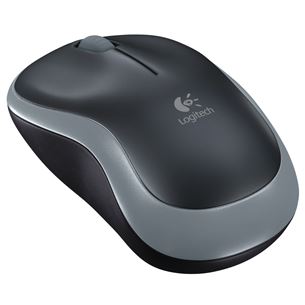 Logitech M185, серый/черный - Беспроводная оптическая мышь