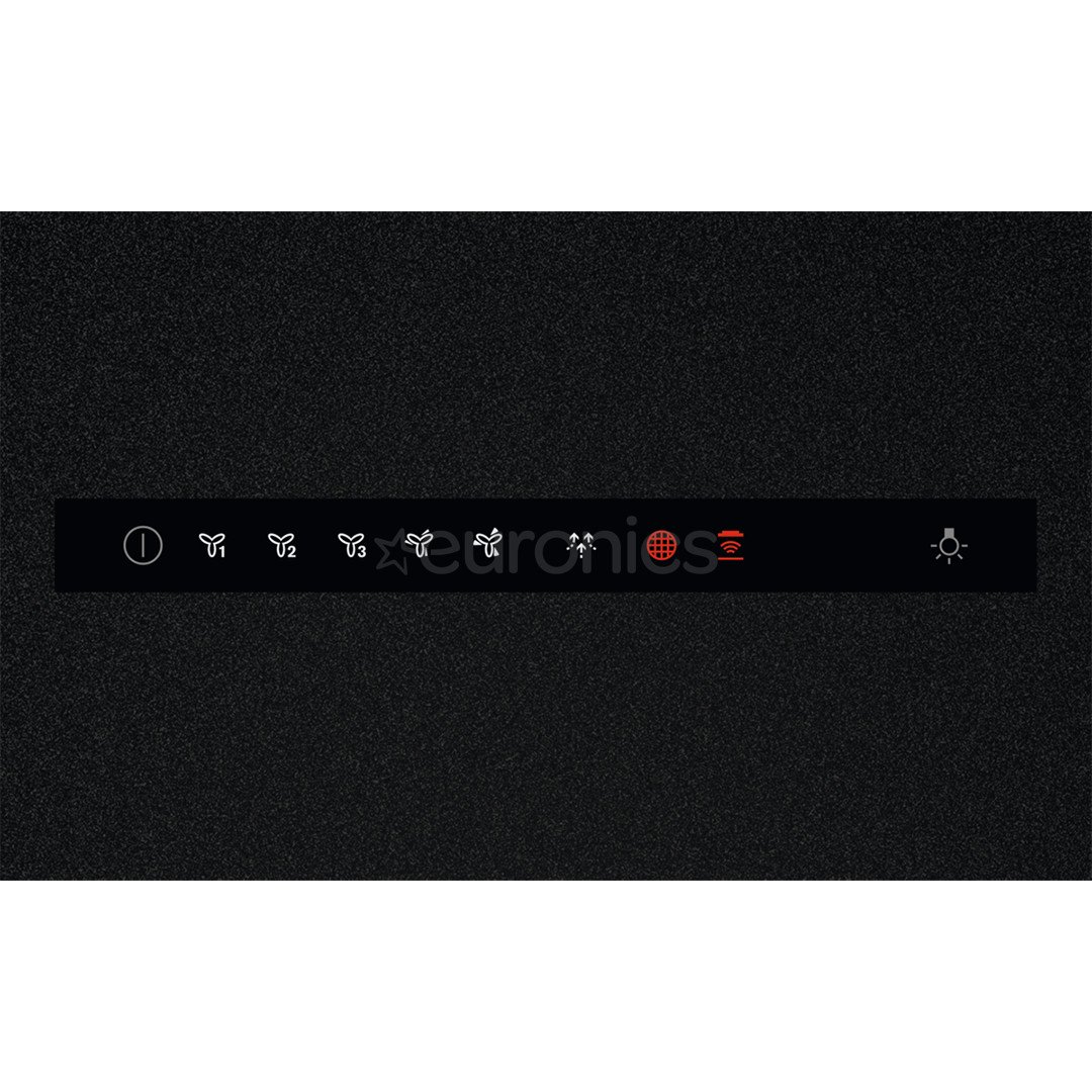 Electrolux, 700 м³/ч, ширина 89,8 см, черный - Вытяжка