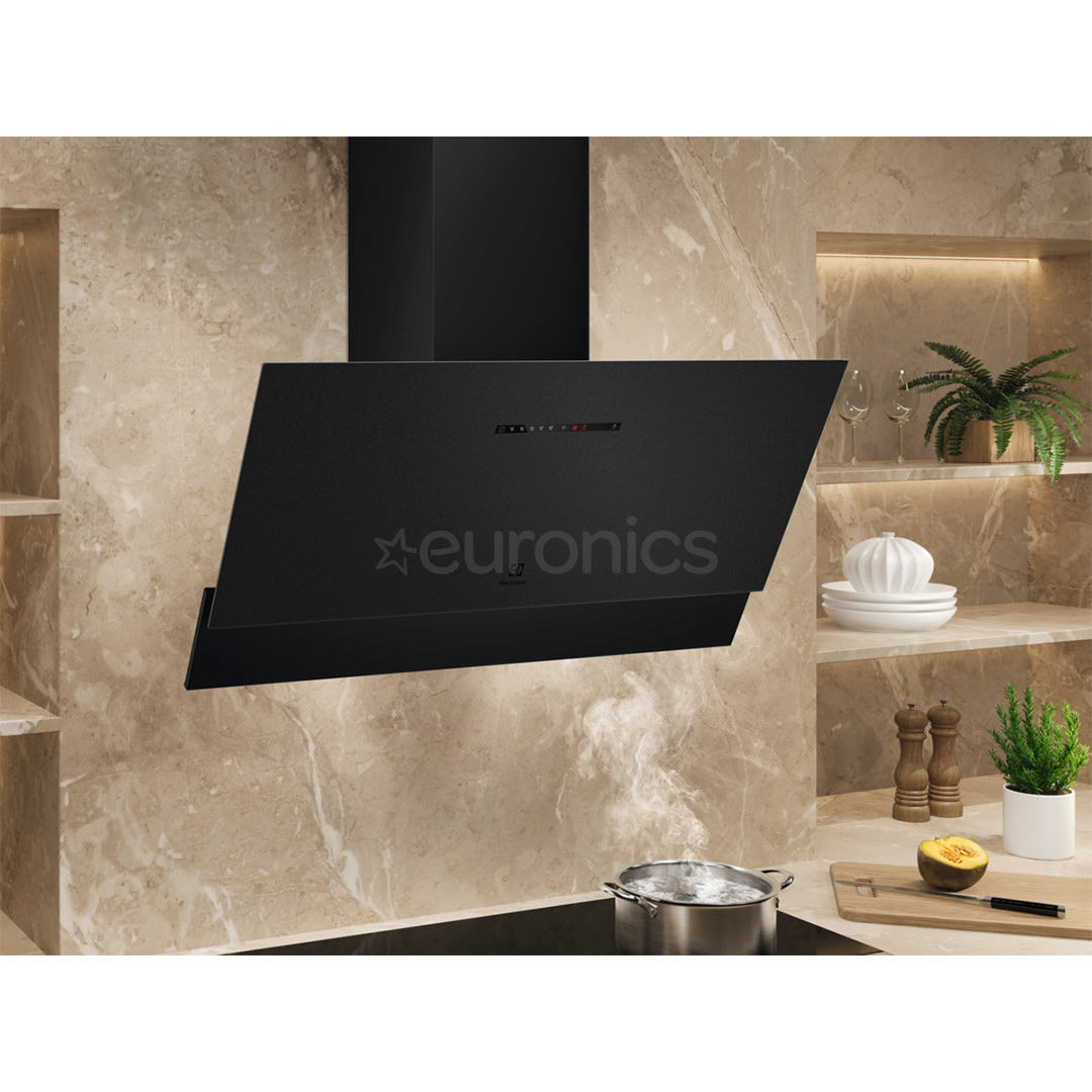 Electrolux, 700 м³/ч, ширина 89,8 см, черный - Вытяжка