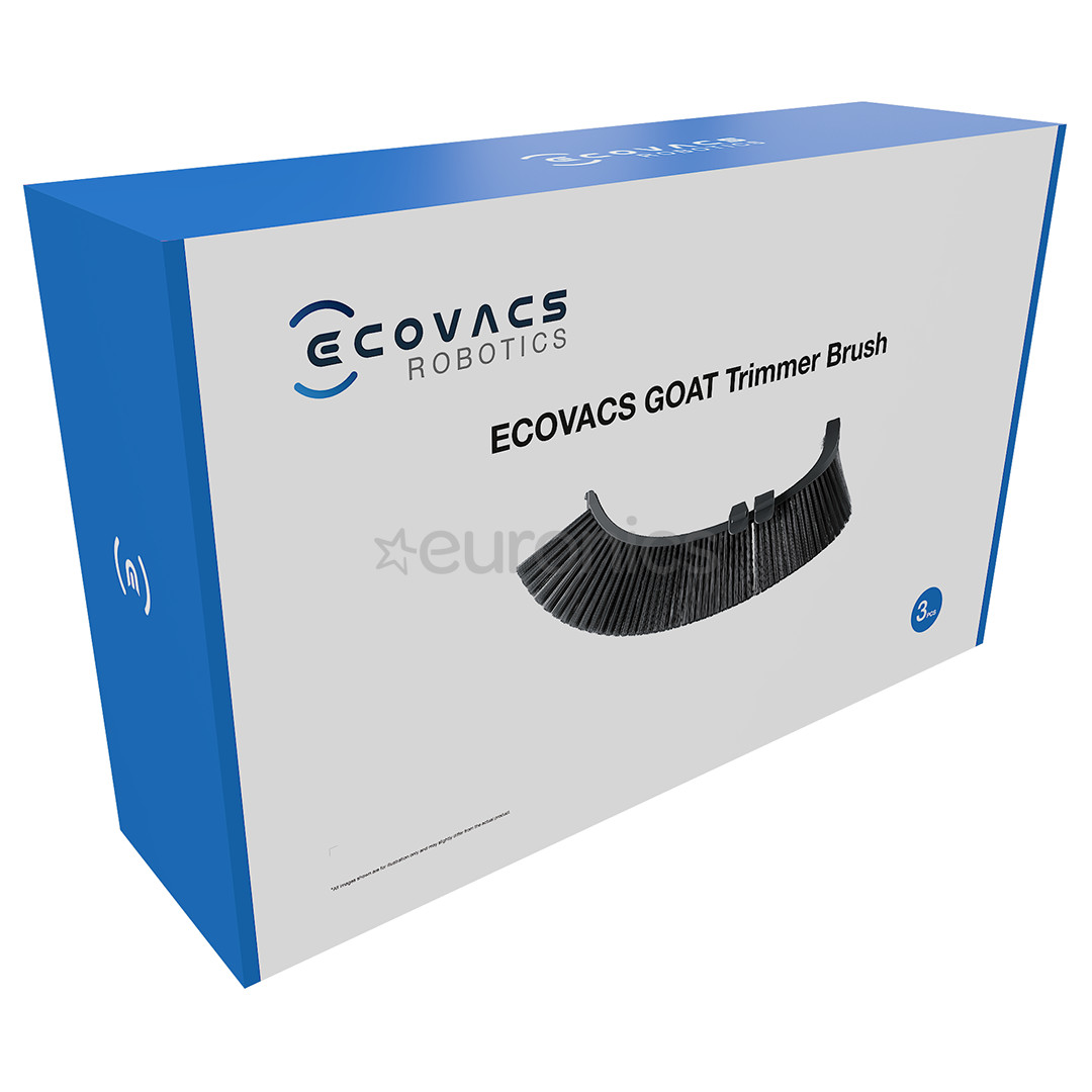 Ecovacs Goat O1200/ A1600/ A3000 LiDAR PRO, 3 pcs, black - Trimmer brush