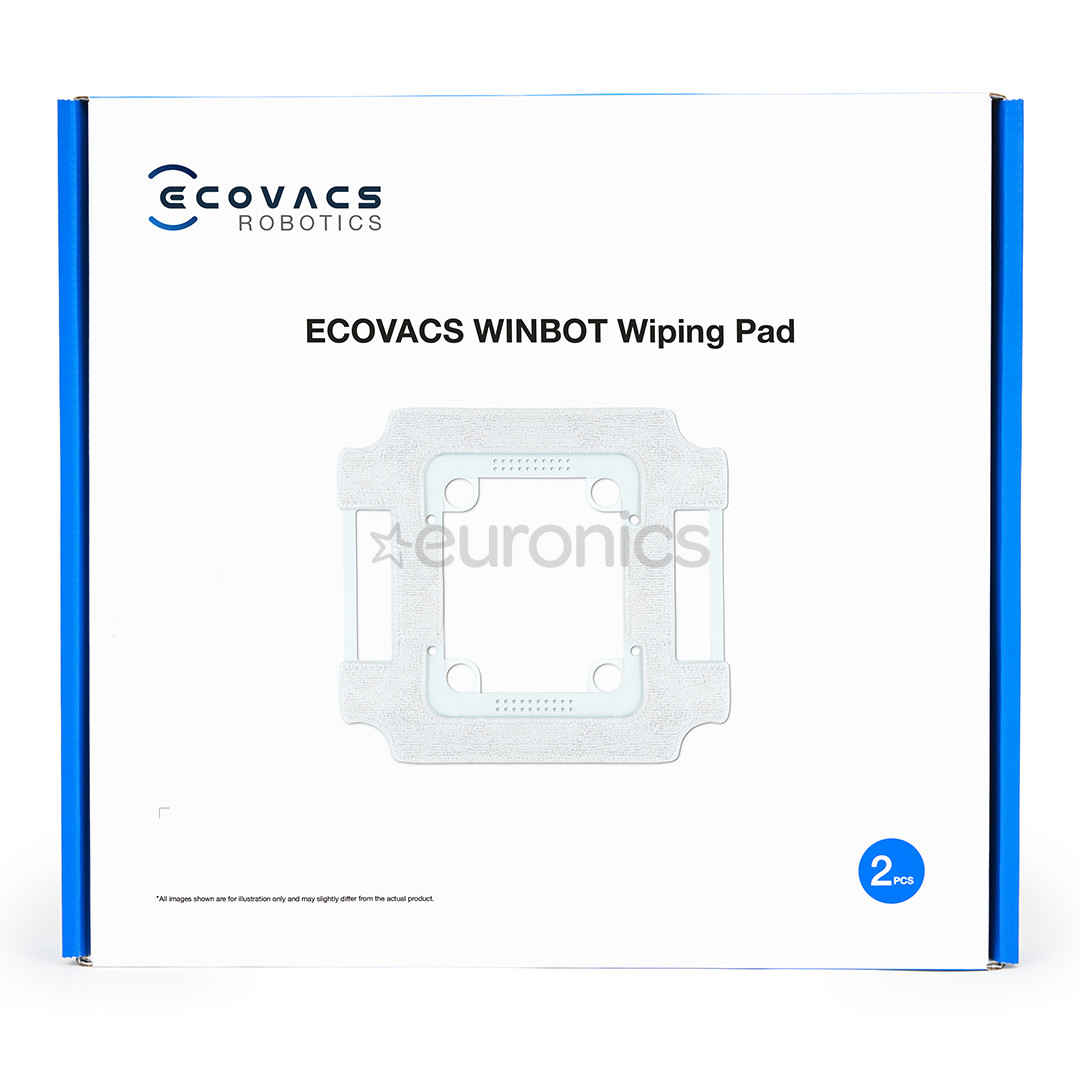 Ecovacs Winbot W3 Omni, 2 gab. - Tīrīšanas lupatiņas robotam logu tīrītājam