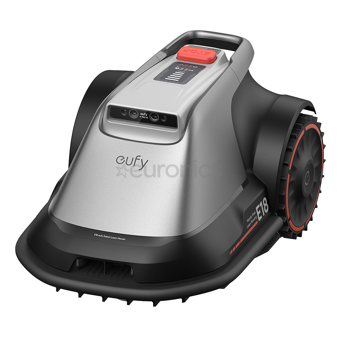 Eufy E18, melna/pelēka - Robots zāles pļāvējs
