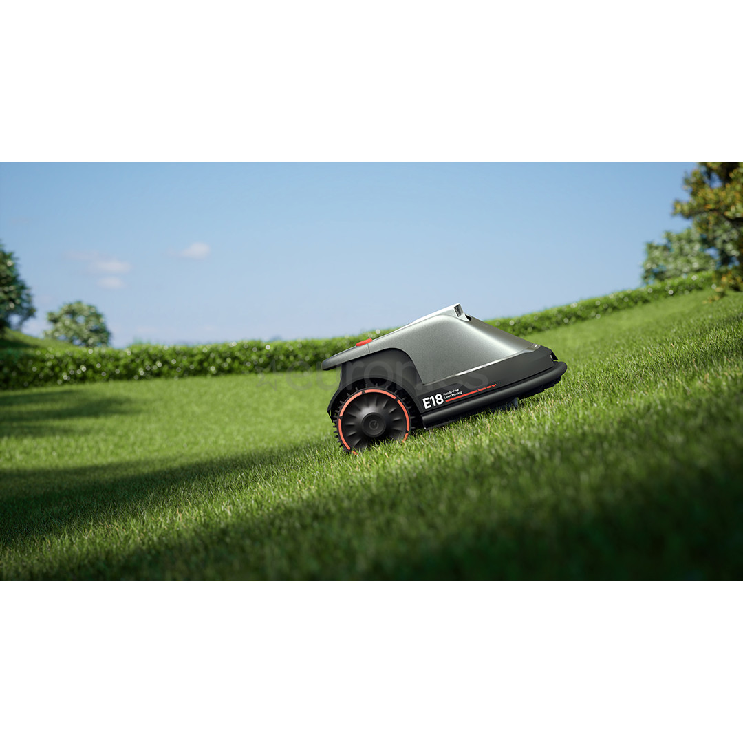 Eufy E18, melna/pelēka - Robots zāles pļāvējs