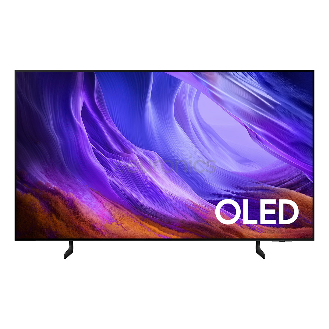 Samsung S85H, 77'', 4K UHD, OLED, melna - Televizors