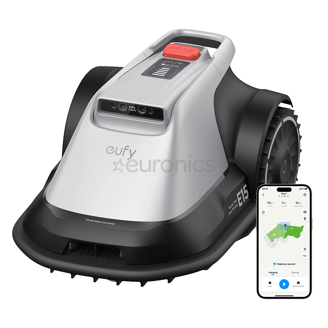 Eufy E15, black/grey - Robot lawn mower