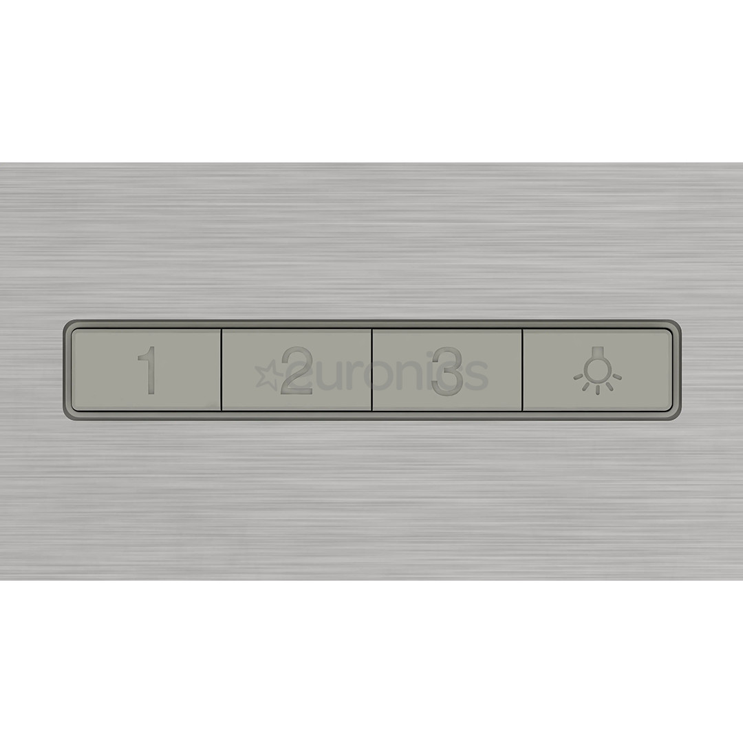 Bosch Series 2, 400 m³/h, platums 60 cm, nerūsējoša tērauda - Tvaika nosūcējs