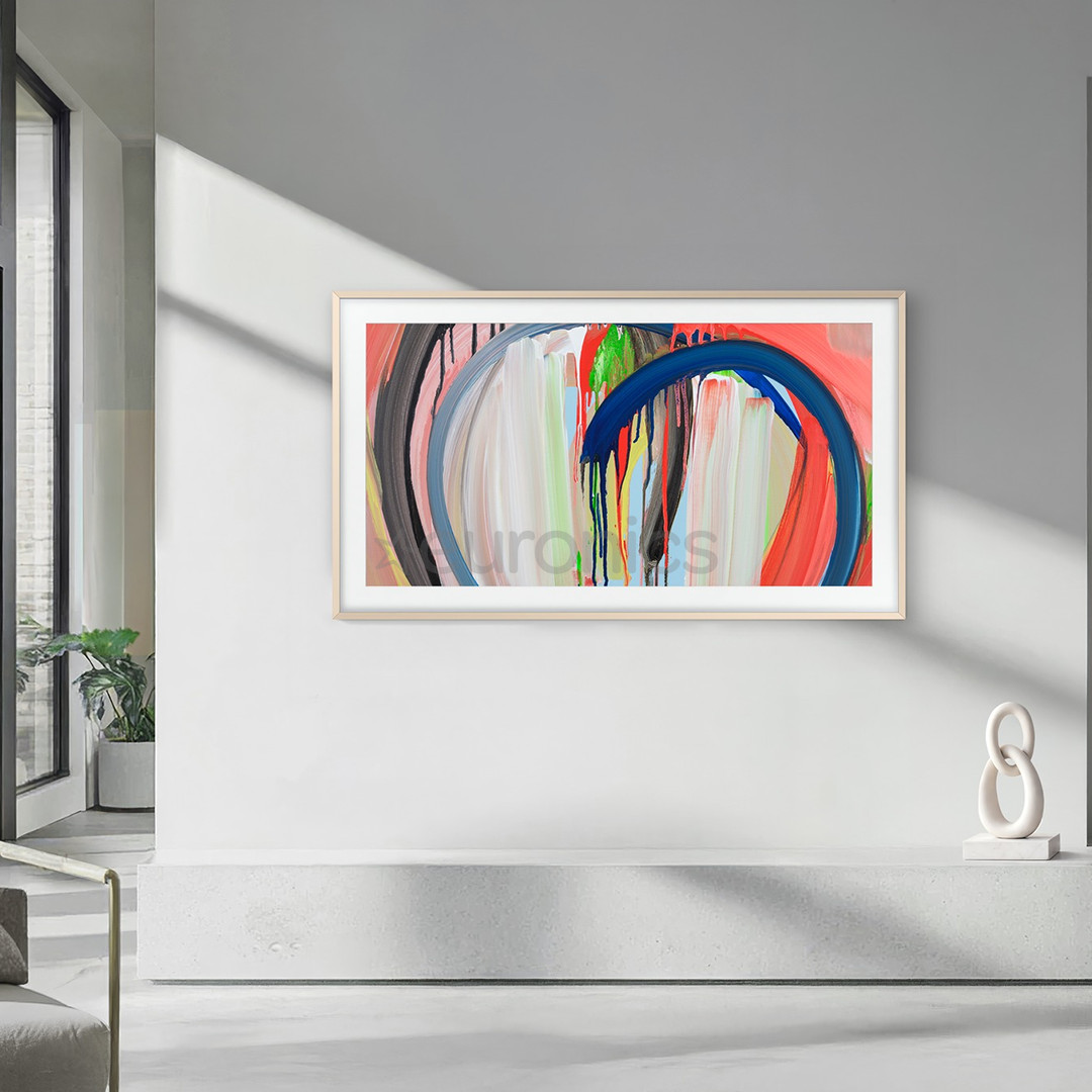 Samsung The Frame (2026), 55'', 4K UHD, QLED, melna - Televizors