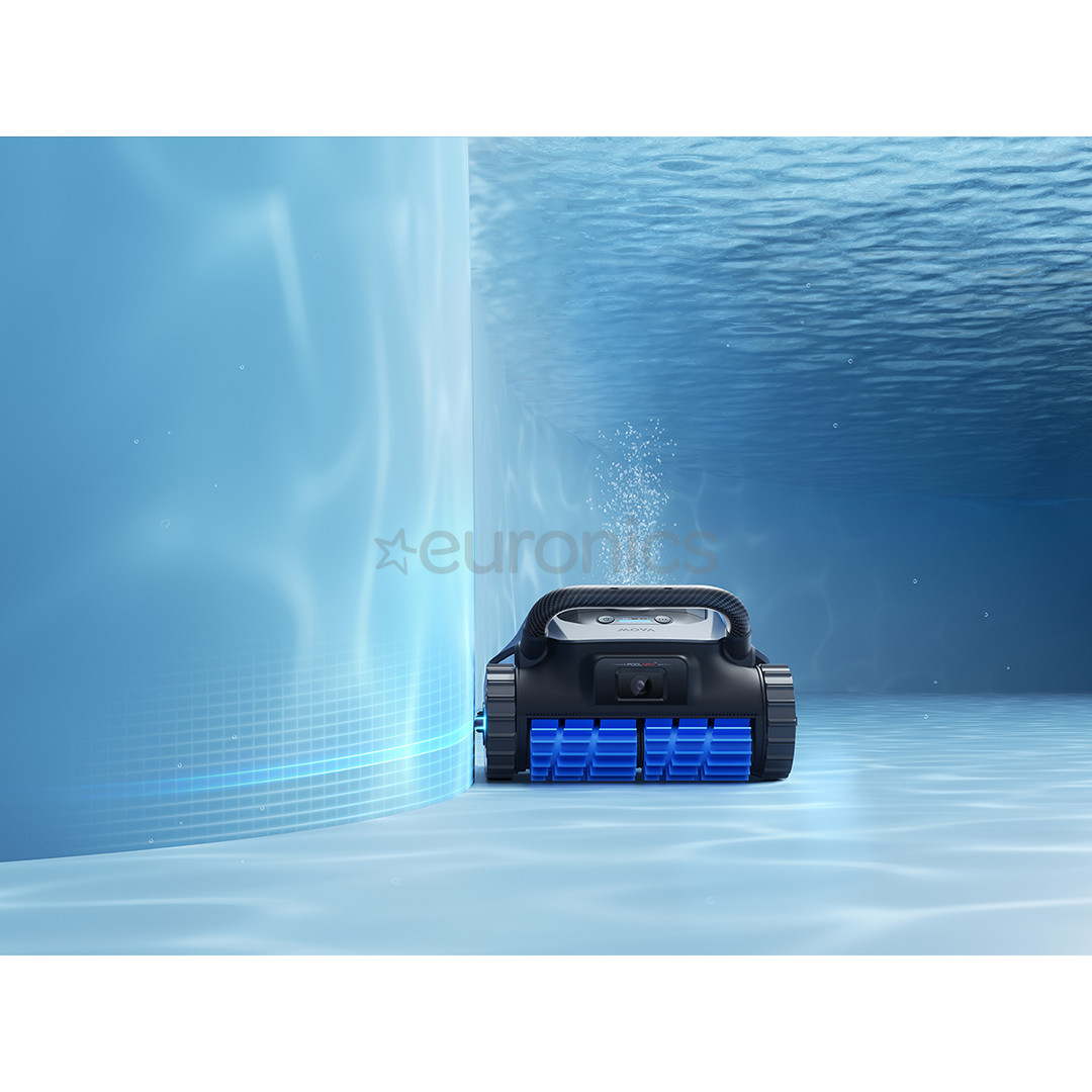 Mova Diver A10, melna/pelēka - Baseina tīrīšanas robots