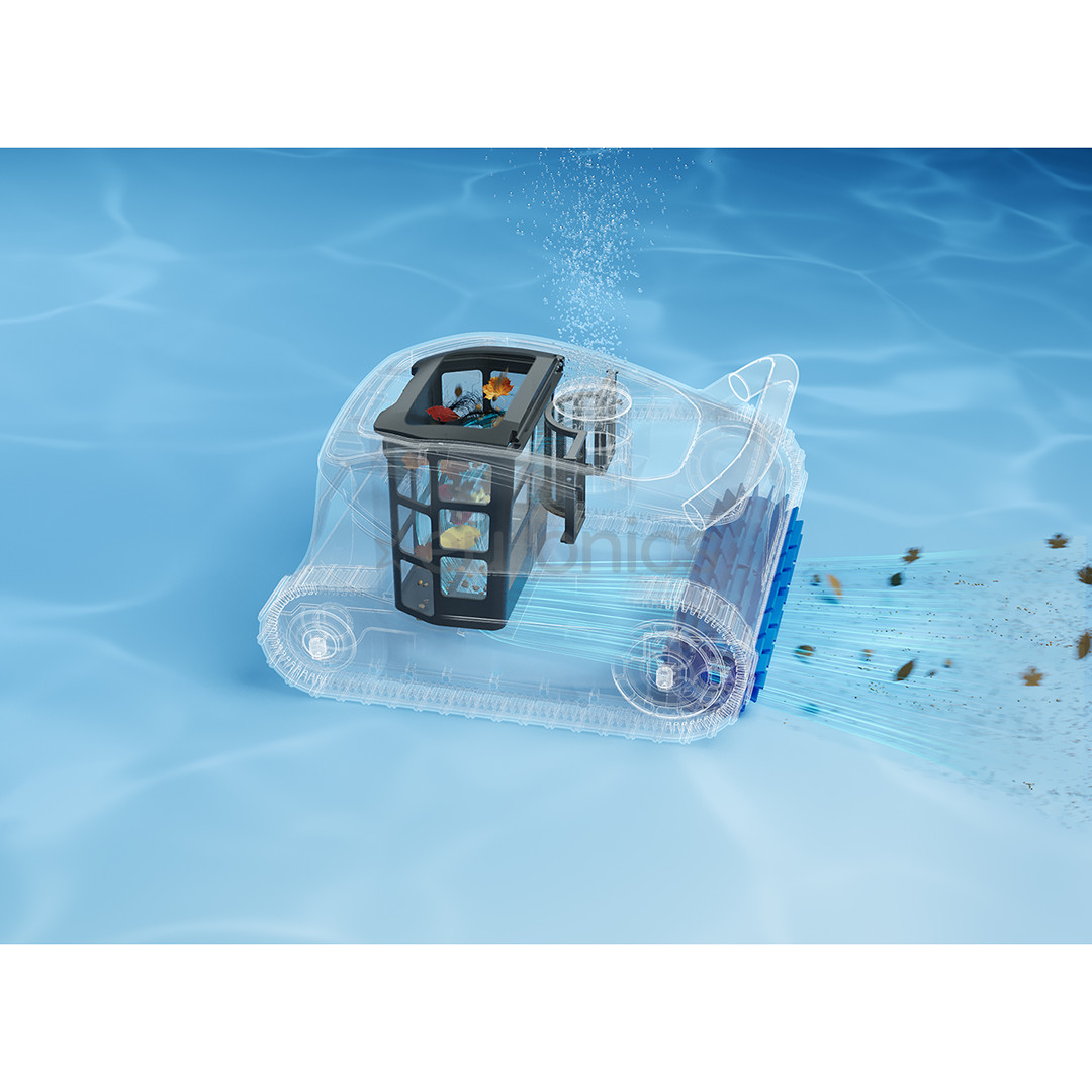 Mova Diver A10, melna/pelēka - Baseina tīrīšanas robots