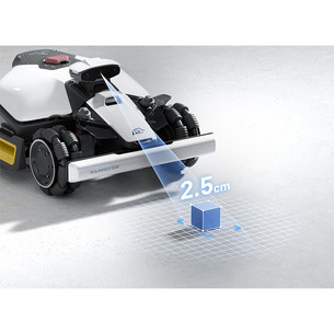 Mammotion Luba Mini 2 AWD 1000, balta - Robots zāles pļāvējs