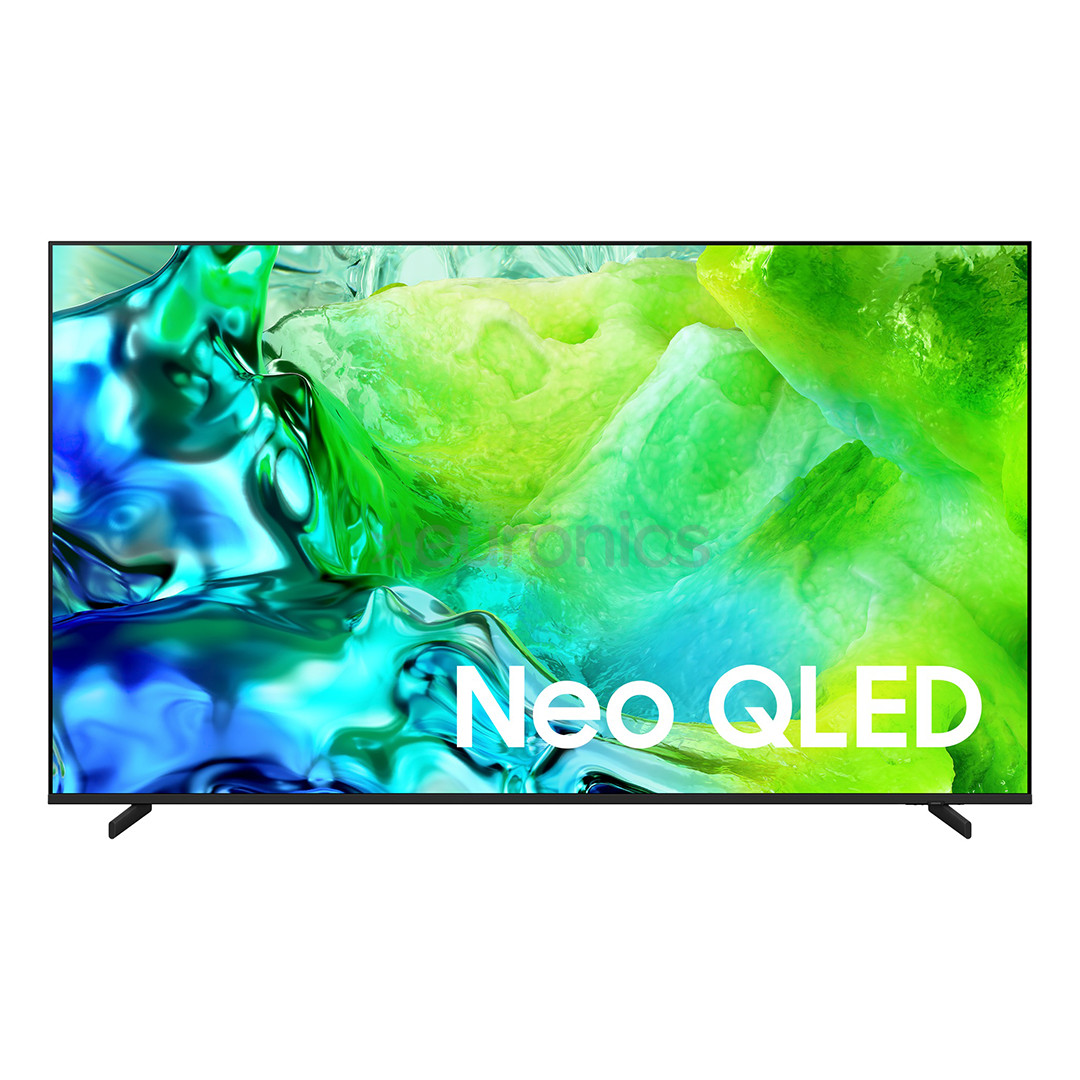 Samsung QN80H, 100'', 4K UHD, Neo QLED, melna - Televizors