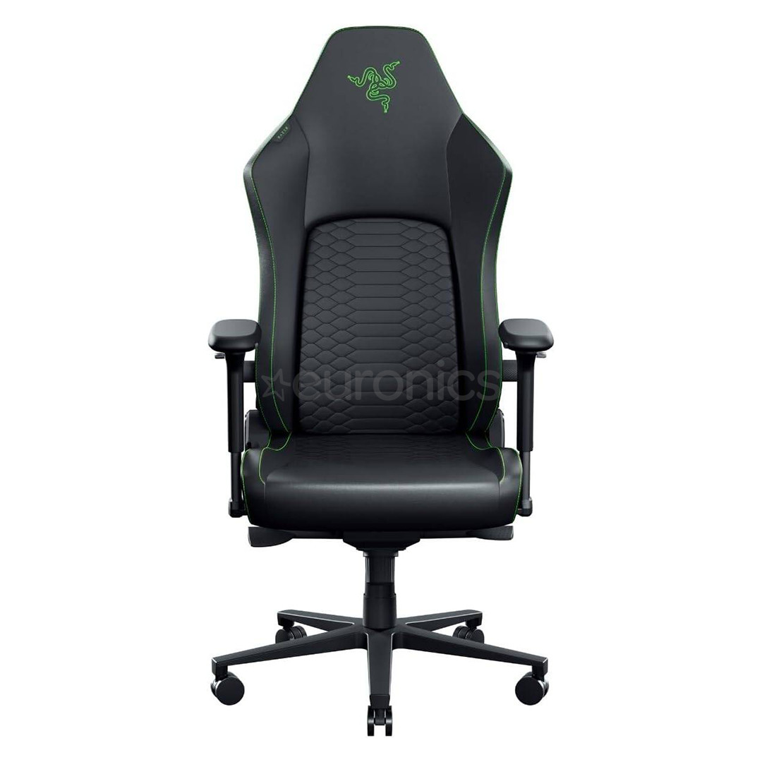 Razer Iskur V2 NewGen, черный/зеленый - Игровой стул