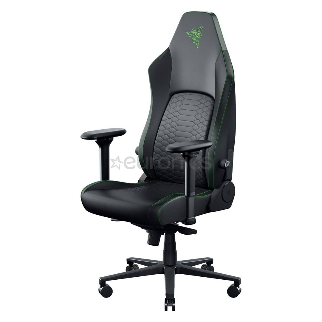 Razer Iskur V2 NewGen, черный/зеленый - Игровой стул