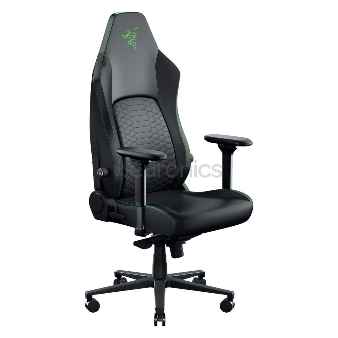 Razer Iskur V2 NewGen, черный/зеленый - Игровой стул