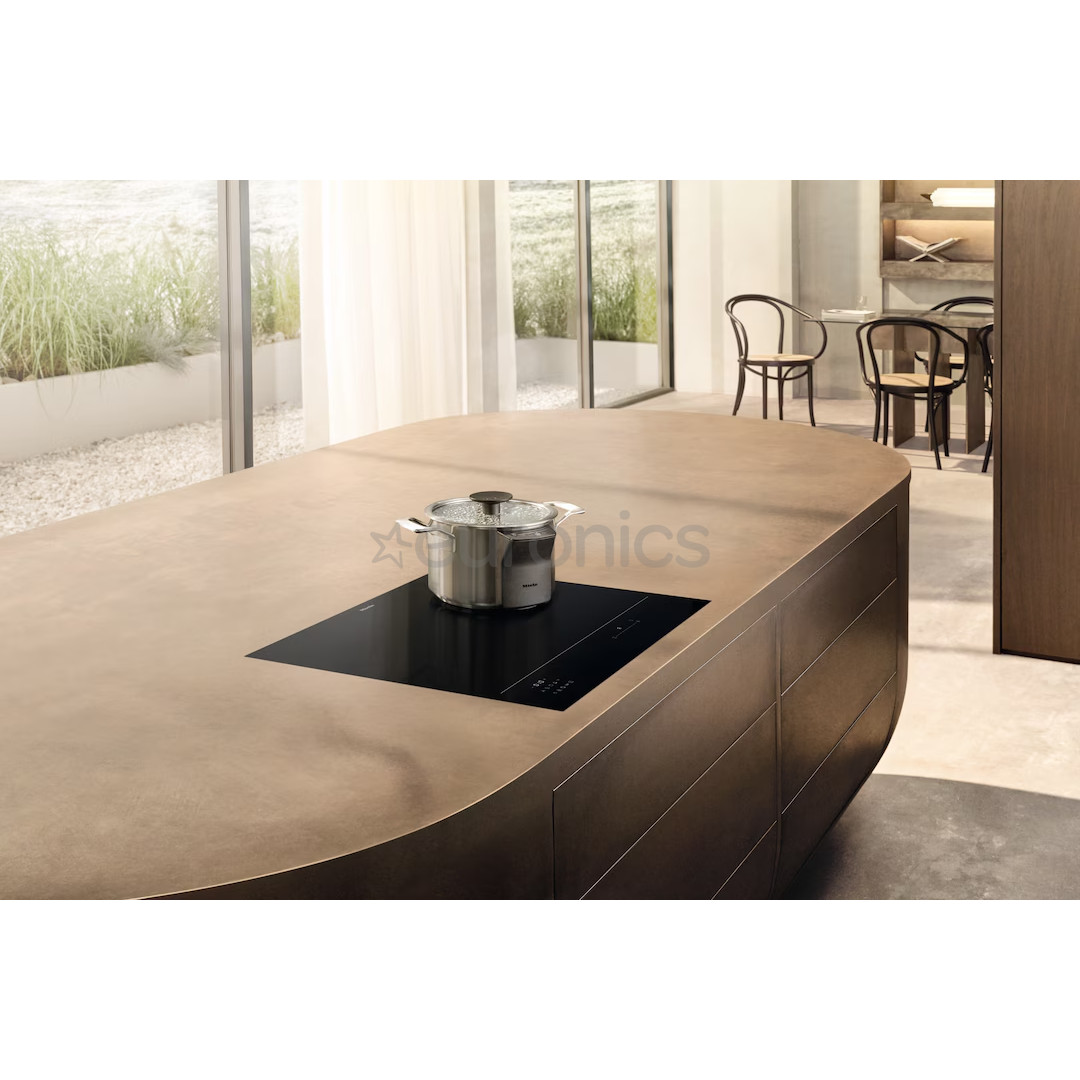 Miele, platums 62 cm, melna - Iebūvējama indukcijas plīts virsma
