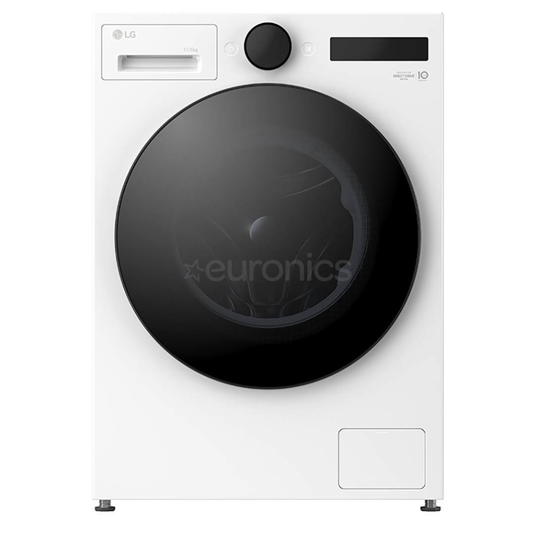 LG TurboWash 360˚, 11 kg, dziļums 55 cm, 1400 apgr/min. - Veļas mazgājamā mašīna ar priekšējo ielādi