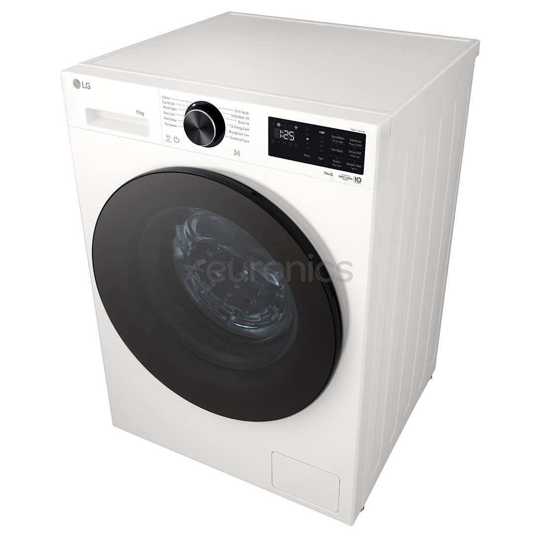 LG TurboWash 360˚, 11 kg, dziļums 55 cm, 1400 apgr/min. - Veļas mazgājamā mašīna ar priekšējo ielādi
