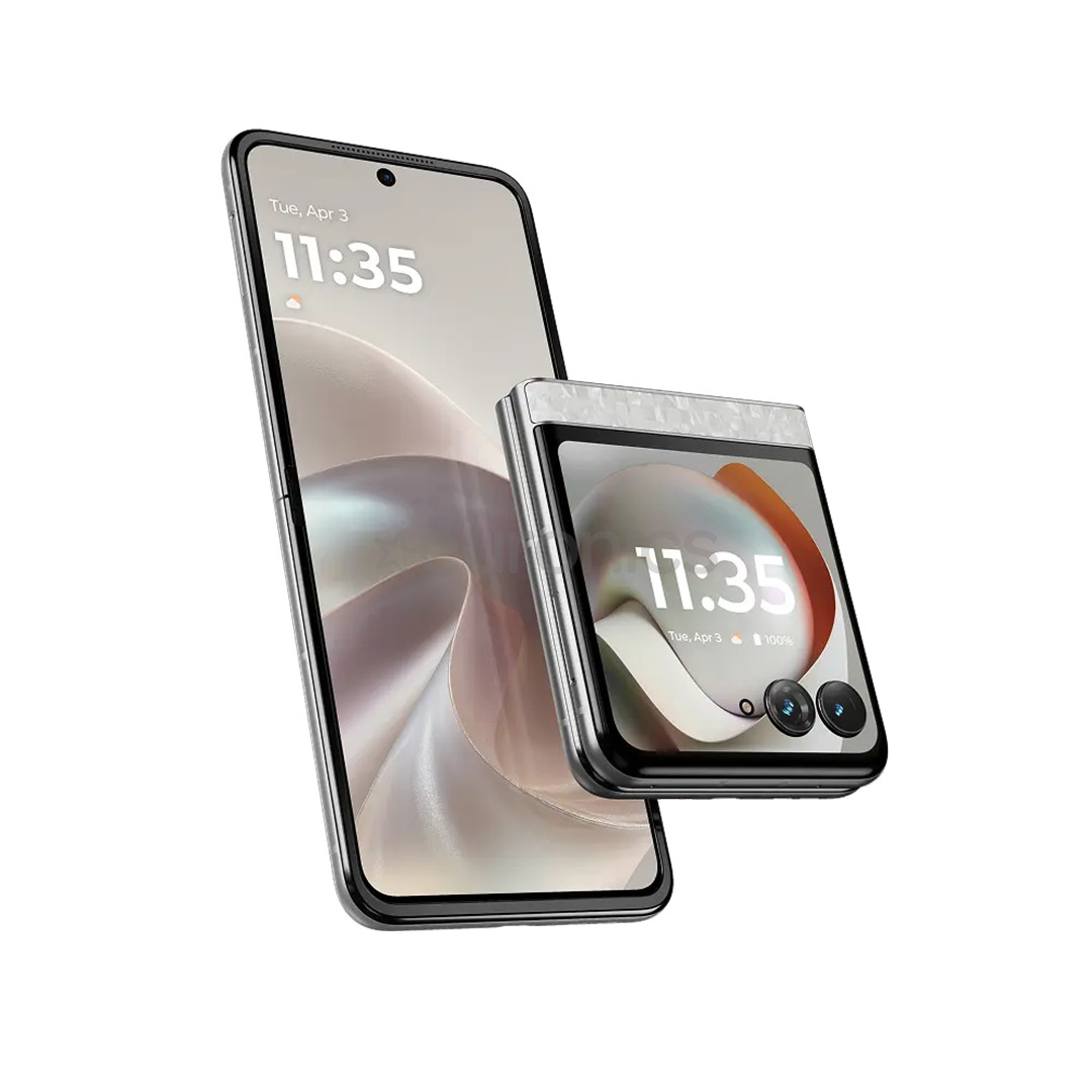 Motorola Razr 70, белый - Смартфон