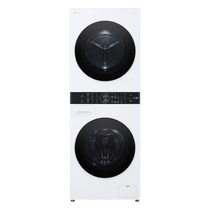 LG WashTower, 12 кг + 10 кг, глубина 66 см, 1400 об/мин - Стиральная машина с передней загрузкой