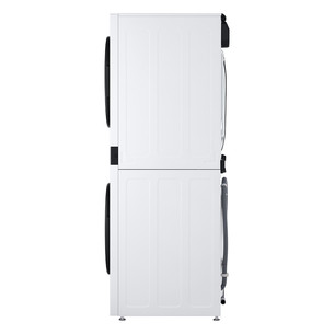 LG WashTower, 12 кг + 10 кг, глубина 66 см, 1400 об/мин - Стиральная машина с передней загрузкой