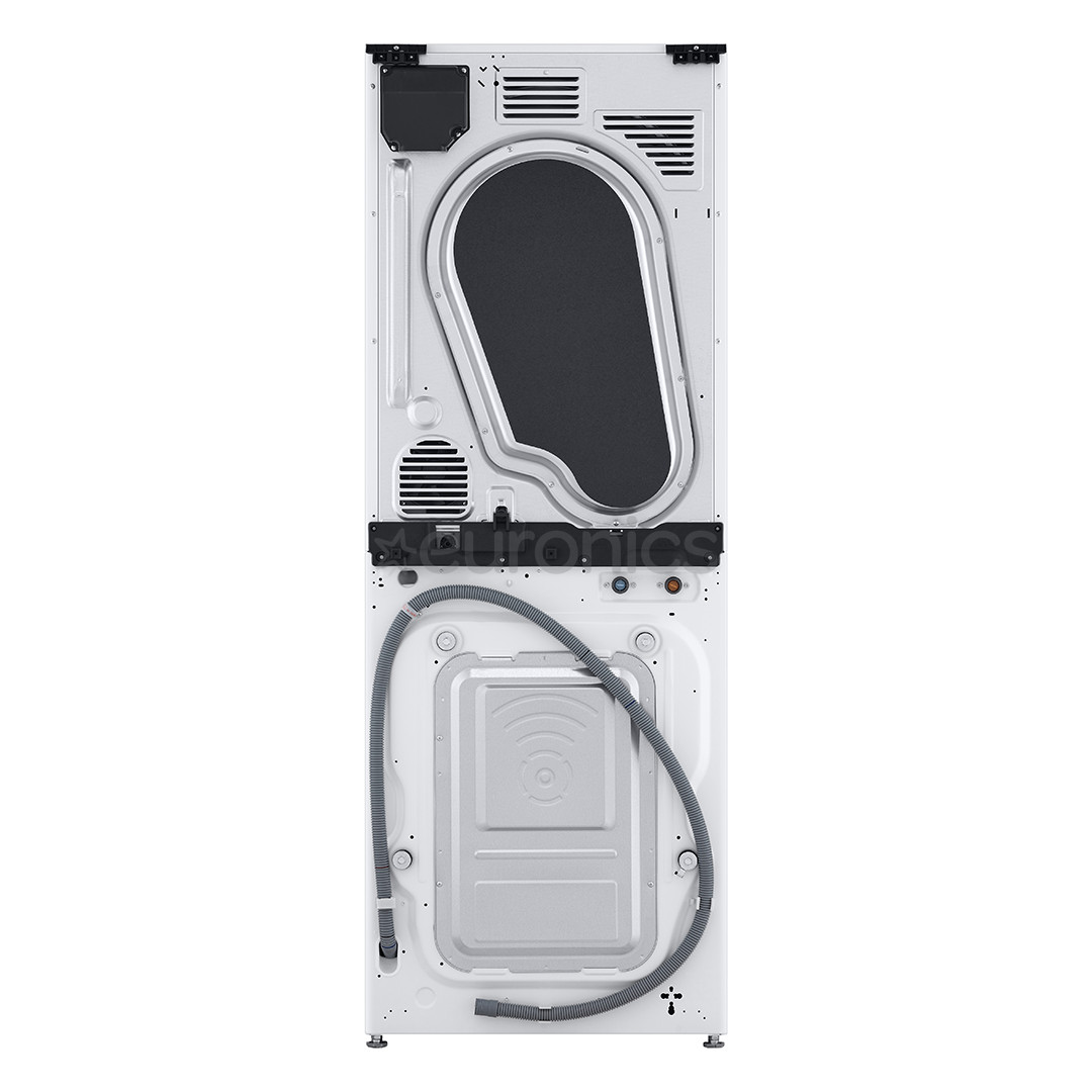 LG WashTower, 12 кг + 10 кг, глубина 66 см, 1400 об/мин - Стиральная машина с передней загрузкой