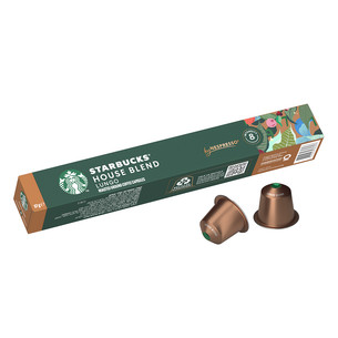 Starbucks® House Blend by Nespresso®, 10 porcijas - Kafijas kapsulas 8445291363779