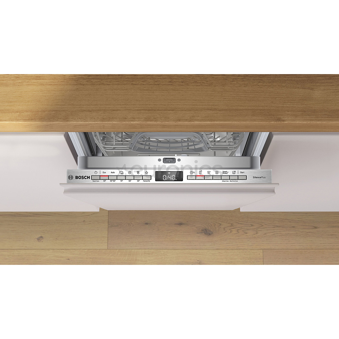 Bosch, Series 4, 10 place settings - Built-in dishwasher