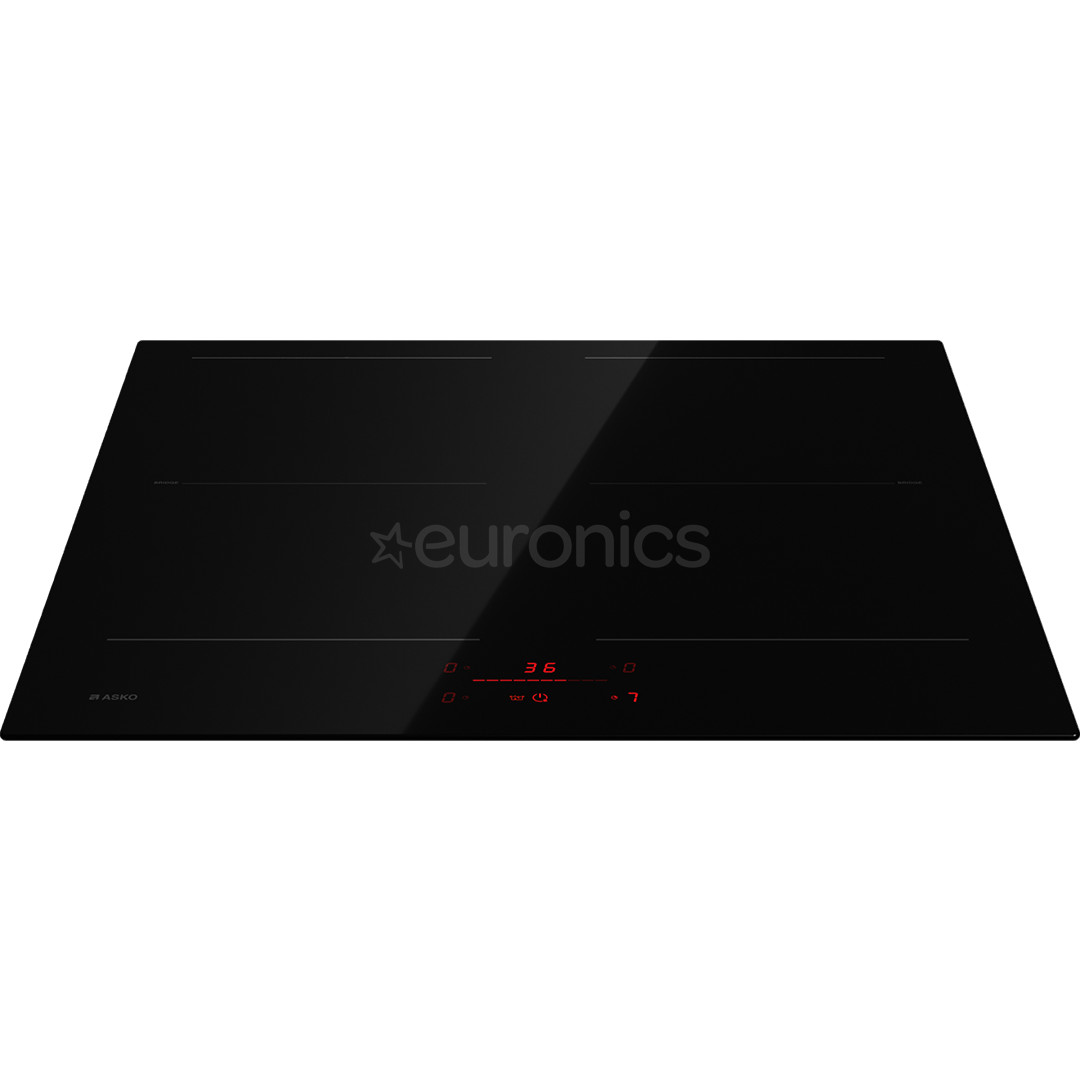 Asko, frameless, width 60 cm, black - Built-in induction hob