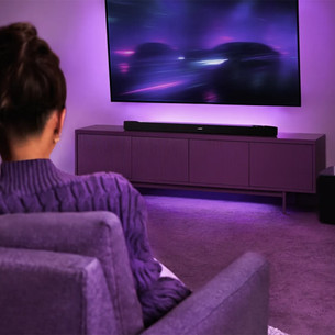 Bose Lifestyle Ultra Soundbar, melna - Soundbar mājas kinozāle