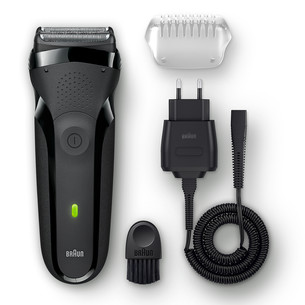 Braun Series 3, melna - Skuveklis