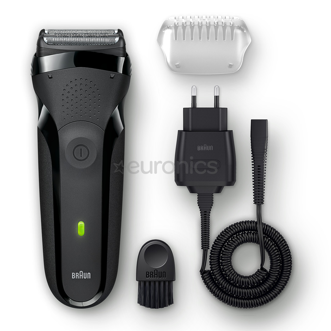 Braun Series 3, melna - Skuveklis