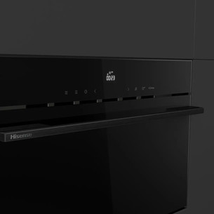Hisense Hi6, 34 л, 900 Вт, черный - Интегрируемая микроволновая печь с грилем