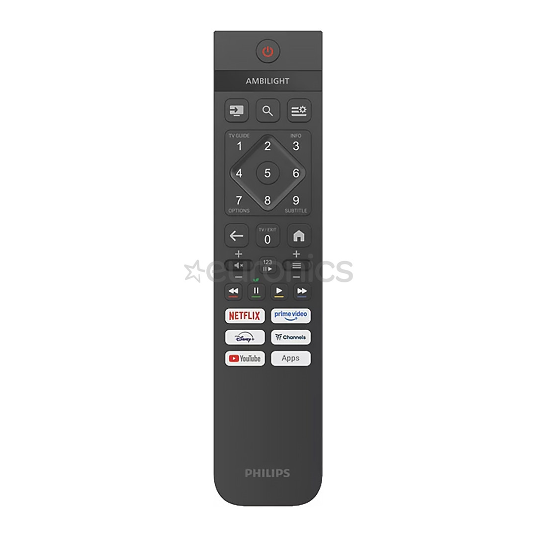 Philips PFS6050, 40'', LED, FHD, tumši pelēka - Televizors