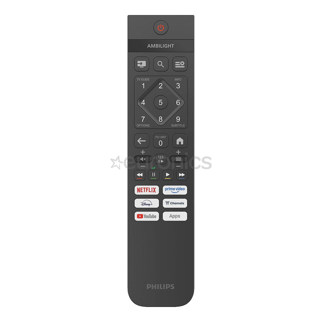 Philips PQS6901, 40'', QLED, Full HD, black - TV