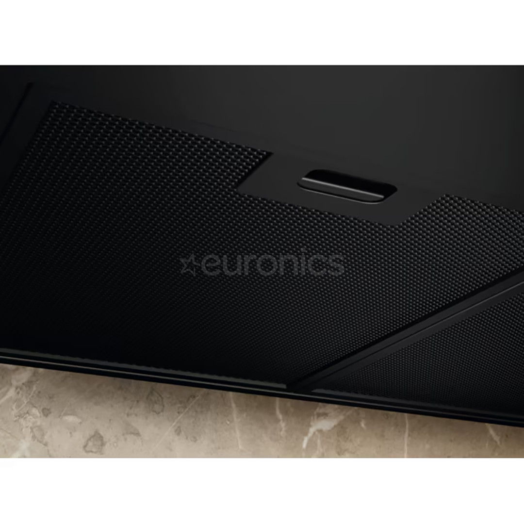 Electrolux 700 Series, Hob2Hood, 730 m³/h, width 89.8 cm, black - Cooker hood