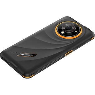 HAMMER Iron 6 5G, 8GB, 256GB, oranža - Viedtālrunis