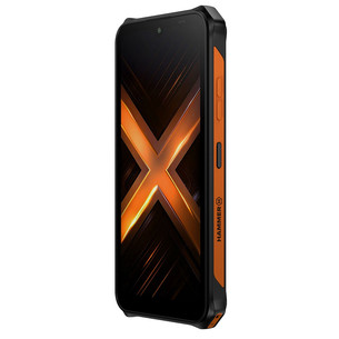HAMMER Energy X2 5G, 6GB, 128GB, melna/oranža - Viedtālrunis