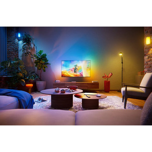 Philips PQS8501, 55'', QLED, 4K UHD, melna - Televizors