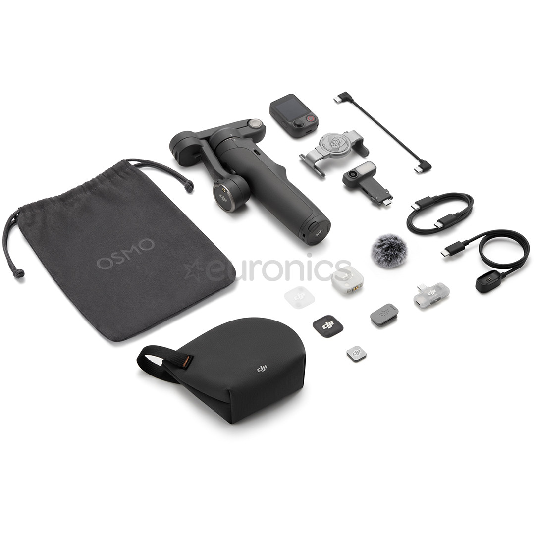 DJI Osmo Mobile 8P Creator Combo, melna - Stabilizators